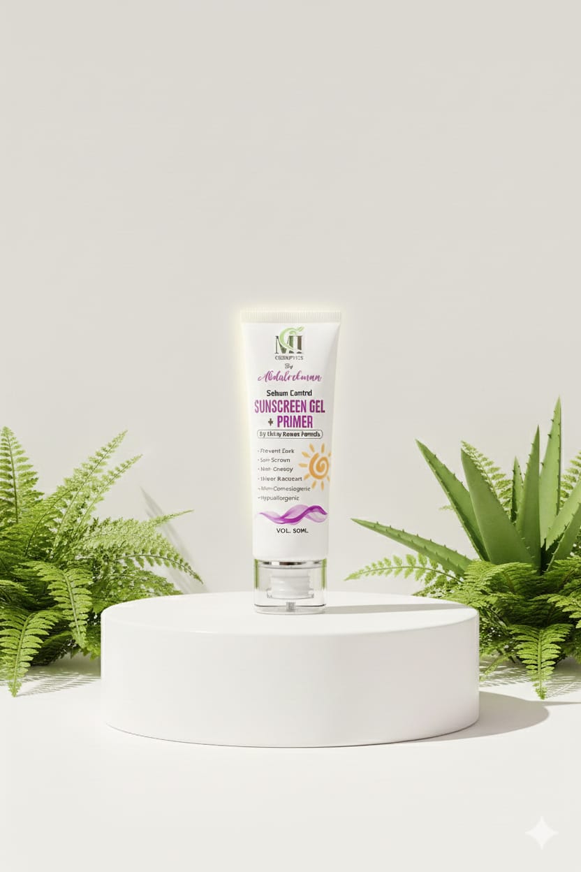Sebum Control Sunscreen Gel + Primer (50ml)