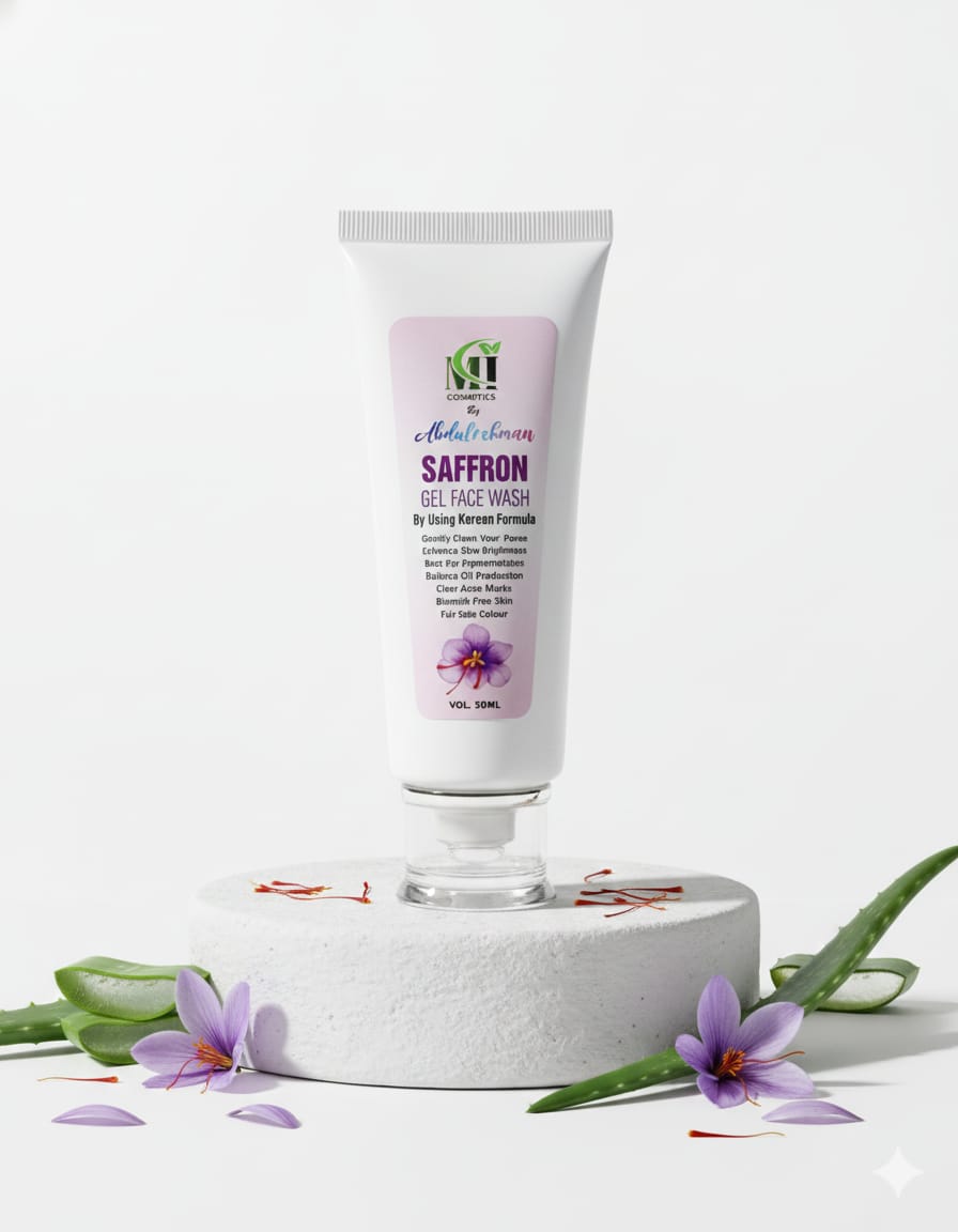 Saffron Gel Face Wash (50ml)
